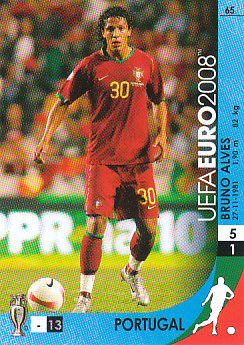 Bruno Alves Portugal Panini Euro 2008 Card Game #65